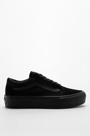 Vans Kobieta Trampki - Trampki Old Skool Platform BKA BLACK/BLACK