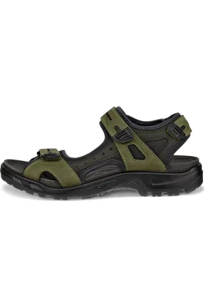 Ecco Męskie nubukowe sandały outdoor
