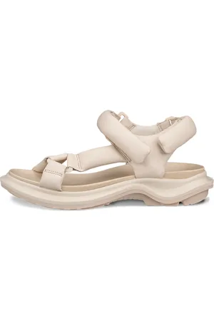 Ecco Damskie skórzane sandały outdoor