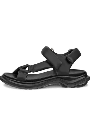 Ecco Damskie skórzane sandały outdoor