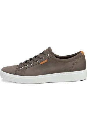 Ecco Męskie nubukowe sneakersy
