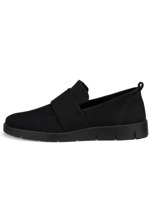 Ecco Damskie nubukowe loafery