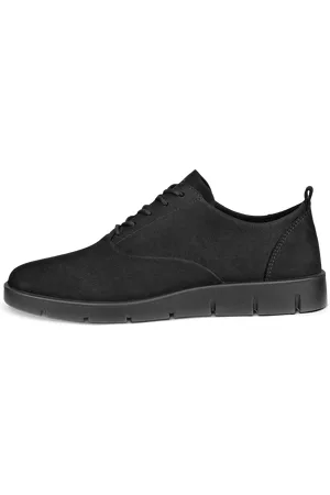 Ecco Damskie sznurowane buty z nubuku