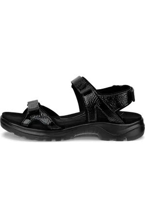 Ecco Damskie skórzane sandały outdoor