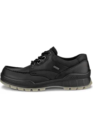 Ecco Męskie skórzane buty Gore-Tex z przeszyciem
