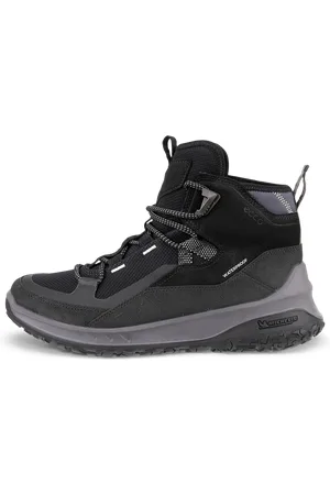 Ecco Damskie nubukowe wodoodporne buty trekkingowe