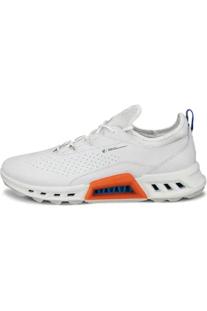 Ecco Męskie skórzane buty do golfa z Gore-Tex