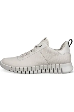 Ecco Męskie skórzane sneakersy
