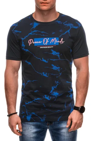 Edoti T-shirt męski z nadrukiem S2036