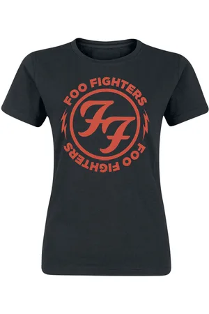 Foo Fighters T-Shirt z Logo Red Circle