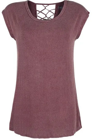 EMP T-Shirt z T-Shirt with Decorative Bands at the Back