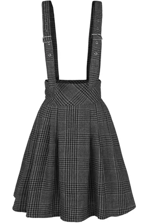 Jawbreaker Spódnica krótka Rockabilly z Grey Days High Waisted Skirt