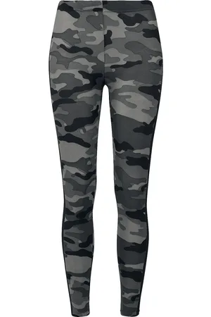 Urban classics Legginsy z Ladies Camo Stripe Leggings
