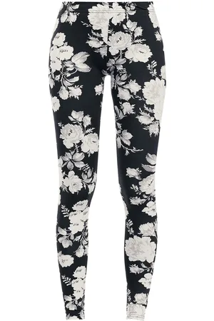 Urban classics Legginsy z Ladies Flower Leggings