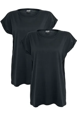 Urban classics T-Shirt z Ladies Extended Shoulder Tee 2 Pack
