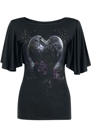Spiral T-Shirt Goth z Raven Heart