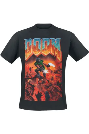 DOOM T-Shirt Gaming z Classic Boxart