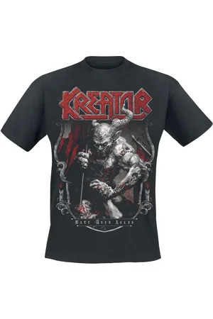 KREATOR T-Shirt z Hate Über Alles Crest