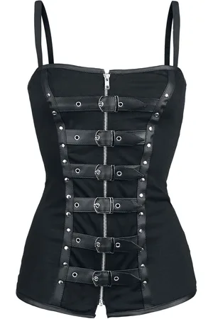 Burleska Top Goth z Biker
