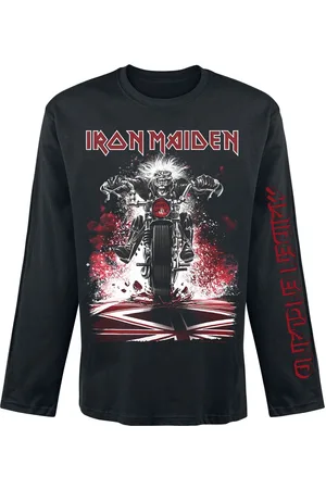 Iron Maiden Longsleeve z Eddie Bike