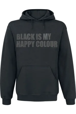 Sprüche Bluza z kapturem Fun z Black Is My Happy Colour
