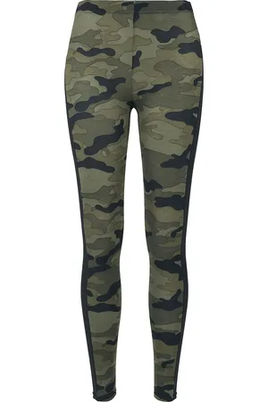 Urban classics Legginsy z Ladies Camo Stripe Leggings