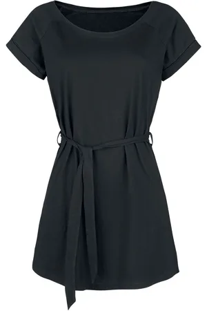 Forplay Sukienka krótka z Jersey dress with tie belt