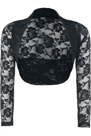 Banned Alternative Bolero Goth z Lace Bolero