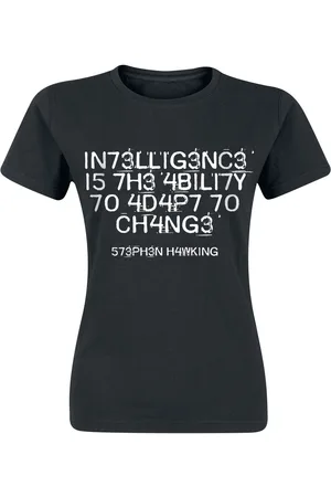 Sprüche T-Shirt Fun z Intelligence Is The Ability To Adapt To Change