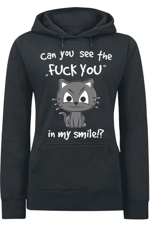 Tierisch Bluza z kapturem Fun z Can You See The Fuck You In My Smile!?