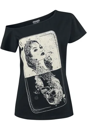 Heartless T-Shirt Goth z Tarot Top