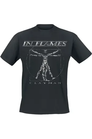 IN FLAMES T-Shirt z Clayman Vintage
