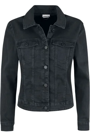 Noisy May Kurtka jeansowa z NMDebra Black Wash Denim Jacket