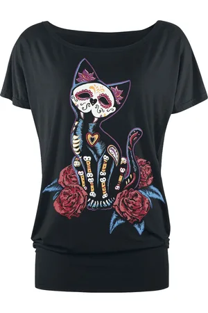 Full Volume T-Shirt z Black T-shirt with Print and Crew Neck