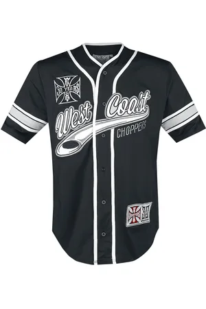 WEST COAST Koszula z krótkim rękawem Rockabilly z 30 Years Anniversary Limited Baseball Jersey