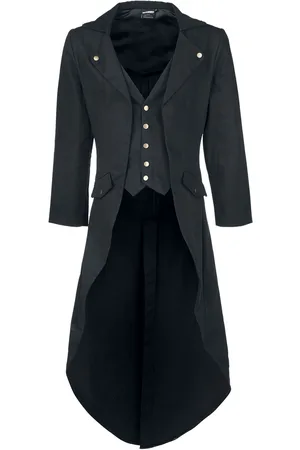 Banned Alternative Płaszcz wojskowy Goth z Dovetail Coat