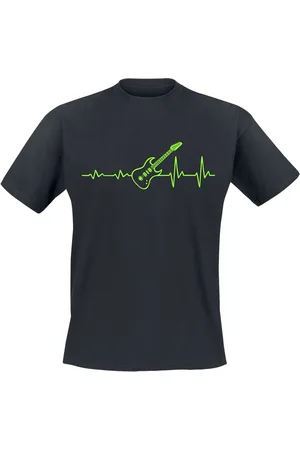 Sprüche T-Shirt Fun z ECG guitar