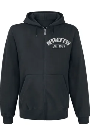 Slipknot Bluza z kapturem rozpinana z Flaming Goat