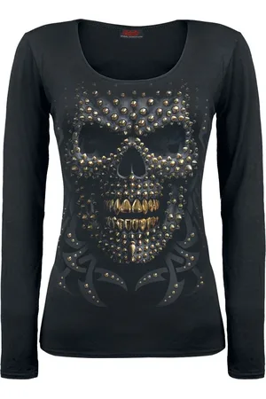 Spiral Longsleeve Goth z Black Gold