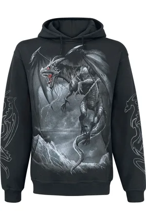 Spiral Bluza z kapturem Goth z Dragon