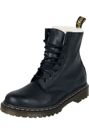 Dr. Martens Buty zimowe wysokie Rockabilly z 1460 Serena Fur Lined
