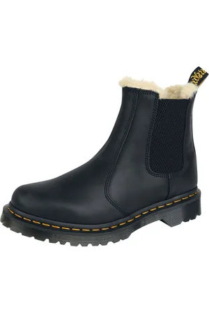 Dr. Martens Buty zimowe wysokie Rockabilly z 2976 Leonore Fur Lined