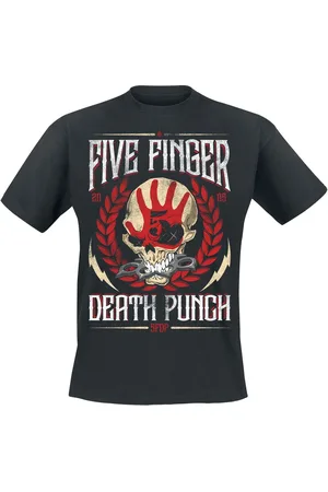 Five Finger Death Punch T-Shirt z Laurel Emblem V1
