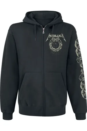 Metallica Bluza z kapturem rozpinana z Snake Ring