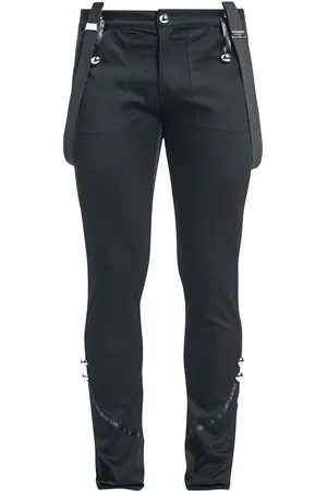 Banned Alternative Spodnie z materiału Goth z Military Drummer Trousers