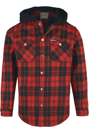 Goodyear Kurtka przejściowa Rockabilly z Bonded Flannel Polar Fleece Jacket