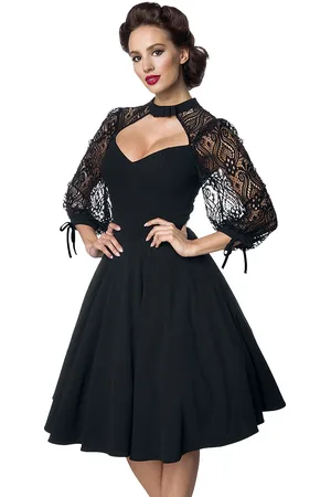 Belsira Sukienka Medium Rockabilly z Lacedress
