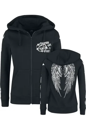 Gothicana Bluza z kapturem rozpinana Goth z Freaking Out Loud