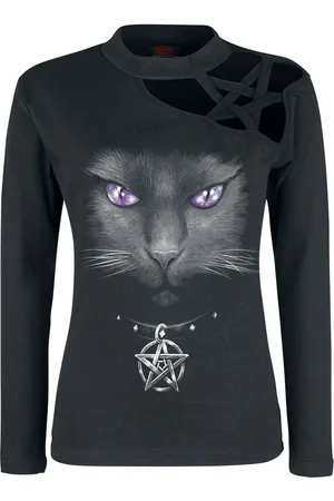 Spiral Longsleeve Goth z Black Cat