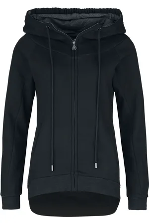 RED by EMP Kobieta Bluzy z kapturem - Long Zip-Up Jacket - Bluza z kapturem rozpinana - Kobiety
